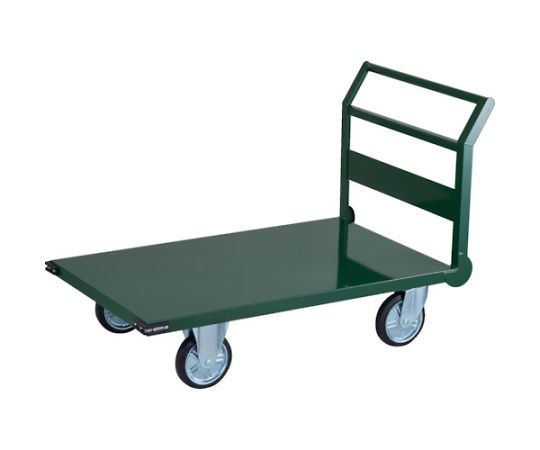 トラスコ中山 鋼材製持っていく車 手持ち部分側自在拷問台 1200X750 Φ200押し付ける車 SH-1C