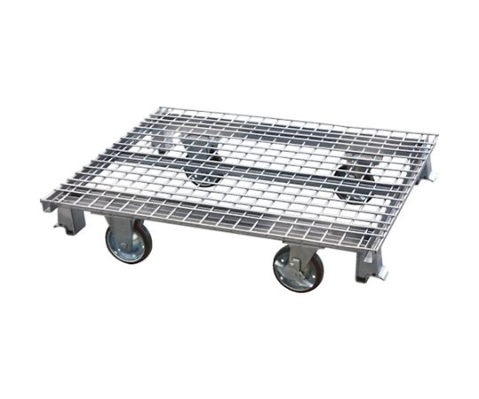 トラスコ中山 ネットパレットベース 1200X1000X250 キャスター付 TNP-B7CA 医薬品・コンタクト・介護-その他