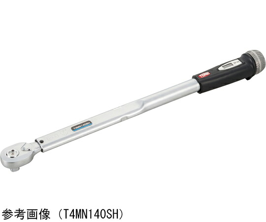 TONE プレセット形トルクレンチ 能力範囲最小～最大（N・m）：4～20 1目盛：0.2 表示単位：N・m 差込角dr.A（mm）：9.5 B（mm）：24.0 T3MN20SWH