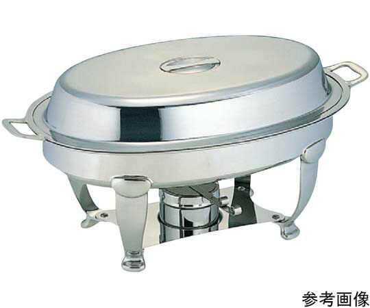アズワン SW 18-8ノーブルスタッキング小判チェーフィングディッシュ 16in用