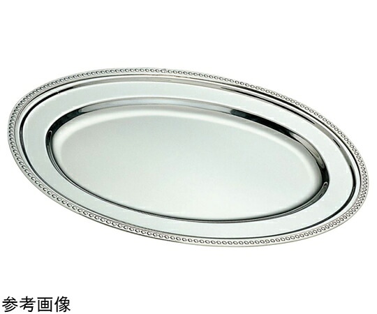 アズワン SW 18-8パール渕小判皿 36in