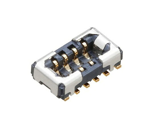パナソニック 基板接続用ソケット 4 極 0.35mm 1 列 表面実装 1セット（500個入） AXF5K0412A