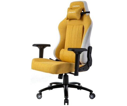 アズワンカタログ製品 【Gravina G】ゲーミングリモートワークチェア サンセットゴールド 入数:1個 9238960