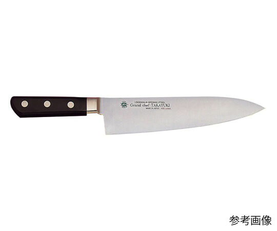 アズワンカタログ生産品 堺孝行 地びた料理人洋出刃包丁27珊両刃 入数:1個 No.10034 医薬品・コンタクト・介護-治療機器