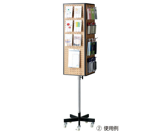 アズワンカタログ生産物 4面回転させる有孔ダイアログボックス器具 ラスティック柄 入数:1台 61-544-71-2