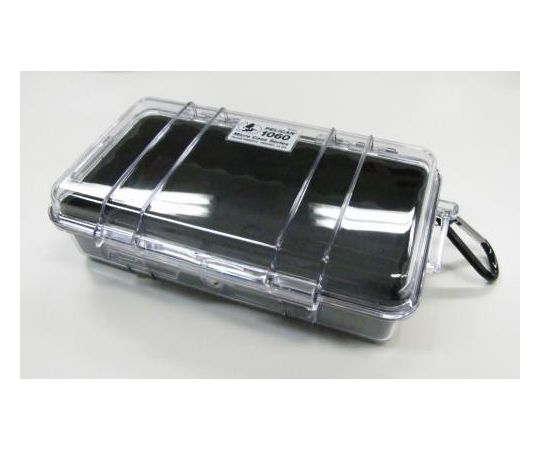 エスコ 209x108x57mm 防水ケース(黒･ｸﾘｱ) 入数:1個 EA657-6A