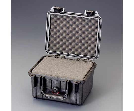 エスコ 233×178×156粍/内寸 全能雨合羽入れもの（黒） 入数:1個 EA657-130