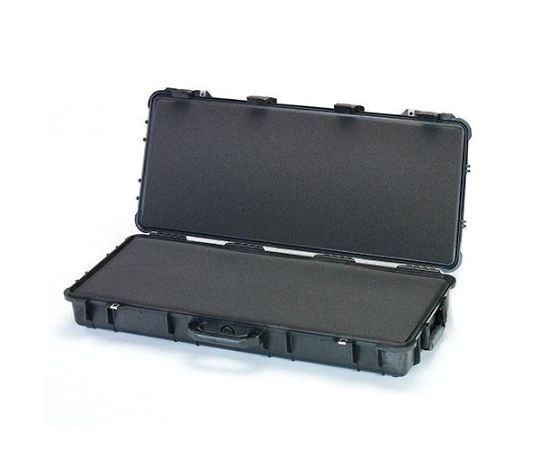エスコ 908×349×136粍/内寸 全能雨合羽入れもの（黒） 入数:1個 EA657-170