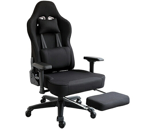 スリーアールソリューション Gaming ゲーミングチェア AGRelux アグリラックス ファブリック 入数:1個 3R-AGR01BK-FAB【大型商品メーカー直送】 26,935円
