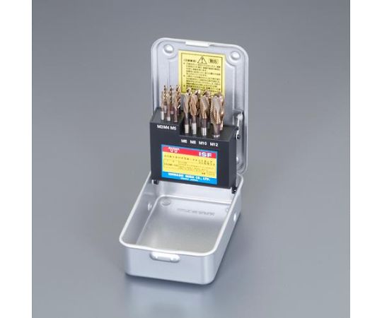 エスコ M3-M12 ｽﾊﾟｲﾗﾙ・ｼﾞｪｯﾄﾀｯﾌﾟｾｯﾄ(CO HSS) 入数:1セット EA829DT-11 27,073円