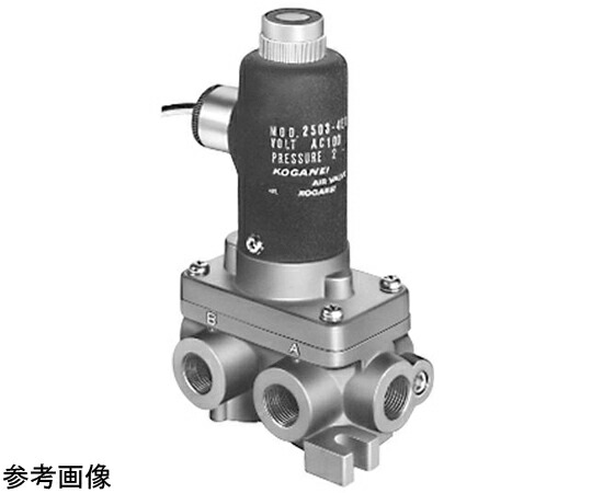 コガネイ 丸形電磁弁 入数:1個 250E1-2-81-T/DC24V