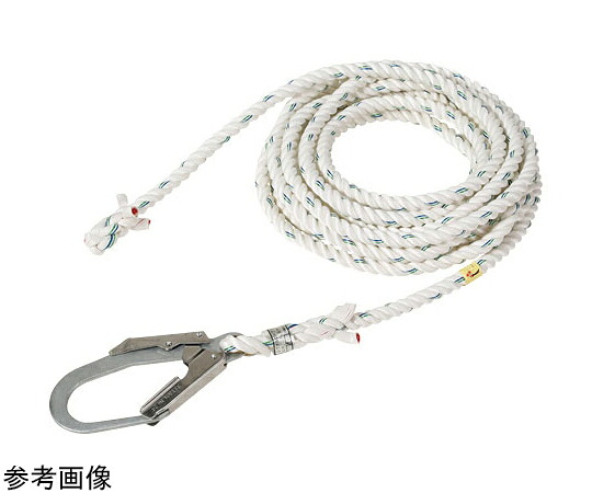 アズワンカタログ製品 垂直親綱（大型フック付） 15M 入数:1個 378-622