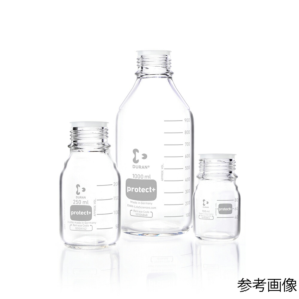DWK Life Sciences プロテクトプラスコートねじ口びん びんのみ 5000mL 入数:1本 017580-5000
