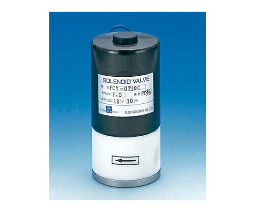 フロン工業 PTFE2方メス電磁弁 FCY-0710C DC24V 入数:1個 F-2365-003