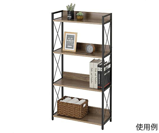 アズワンカタログ生産品 無償性仕合わせ ムーロ W40糎 4段 入数:1個 61-807-17-2
