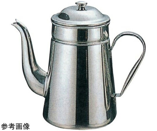 アズワンカタログ製品 18-8 コーヒーポット 3000cc 入数:1個 #16