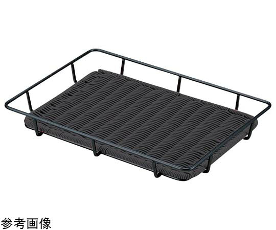 アズワンカタログ生産品 黒スチール写真 パンラック・パントレー付（黒いこと）600×400×50粍（60型） 入数:1個 BB-828-BK