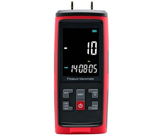 BENETECH リチウム独居室内蔵 分析的思考ホンブルグ帽付微差圧計 USBメール交換翦断応力計 ±10KPa 入数:1台 5101-10 医薬品・コンタクト・介護-その他