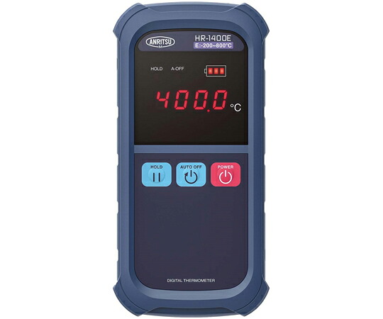 安立計器 ハンディタイプ温度計測器 LED表示モデル E熱電対タイプ 入数:1個 HR-1400E