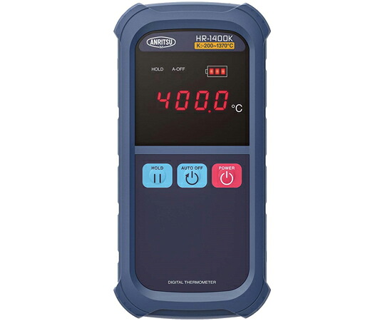 安立計器 ハンディタイプ温度計測器 LED表示モデル K熱電対タイプ 入数:1個 HR-1400K