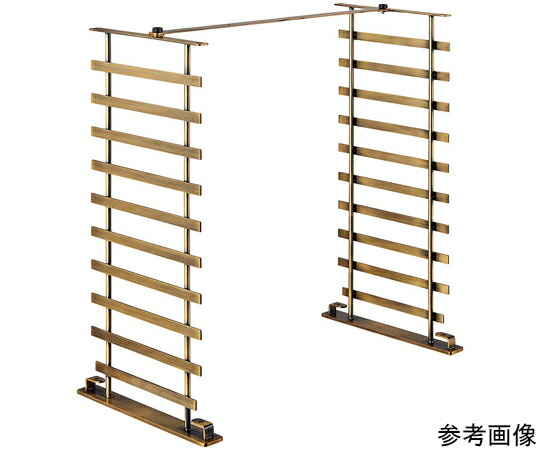 アズワンカタログ製品 大型アクセサリーパネルボックス用オプションパーツ アンティークゴールド 幅90cm用 入数:1セット 61-810-10-3