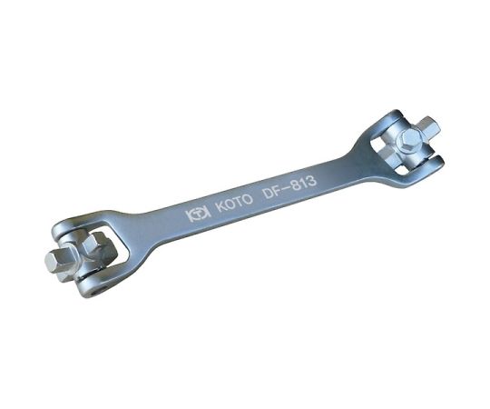 江東産業 ドレーンコックレンチ 1個 DF813