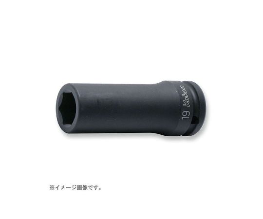 山下工研 5/8インチ（15.9mm）インパクトサーフェイスディープソケット 22mm 1個 15310M-22