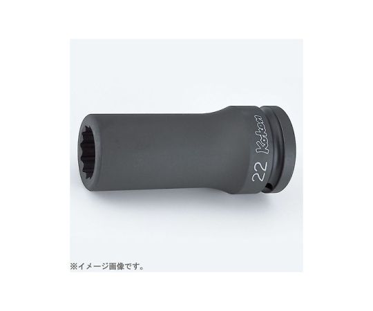 山下工研 3/4in（19粍）差しひびき12角ディープソケット 50粍 1個 16305M-50