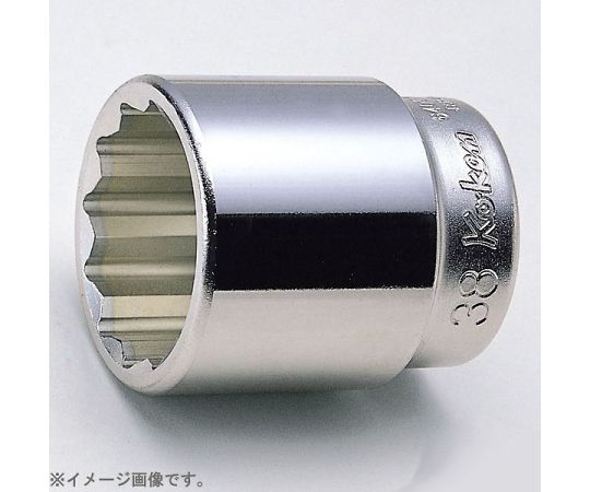 山下工研 3/4インチ（19mm）12角ソケット 66mm 1個 6405M-66