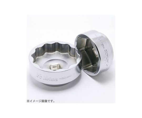 山下工研 1/2インチ（12.7mm）ドゥカティリヤホイールナット用12角ソケット 36mm 1個 4405M-36DU