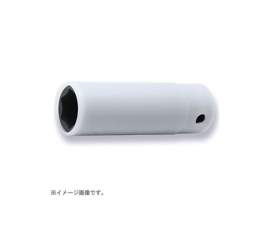 山下工研 1/2インチ(12.7mm)6角インダストリアルディープソケット 19mm 1個 24300M-19FR