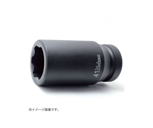 山下工研 1in（25.4粍）インパクトサーフェイスソケット 41粍 1個 18310M-41