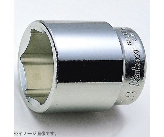 山下工研 3/4インチ（19mm）6角ソケット 69mm 1個 6400M-69