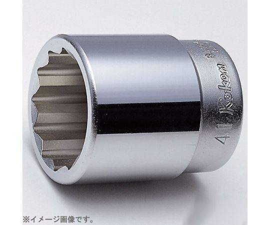 山下工研 1インチ（25.4mm）12角ソケット 100mm 45mm 1個 8405M-45