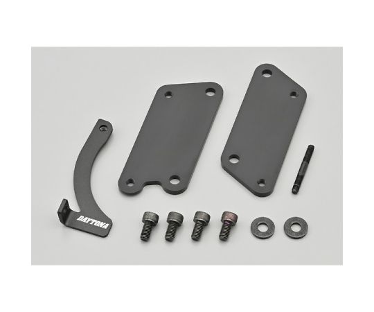 DAYTONA ステップオフセットブラケット スチール製ブラック塗装 CL250 23 〈8BK-MC57〉※CL500は装着不可 1個 41863
