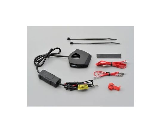 DAYTONA バイク専用電源 スレンダーUSB2ポートUSB2口5V4.8A 1個 98438