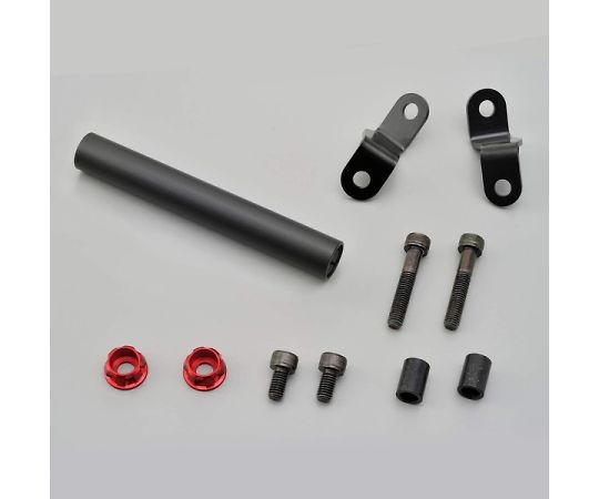 DAYTONA 車種別マルチバーホルダー キャップボルトカラーM8 レッド付属 NINJA4/25 1個 17862