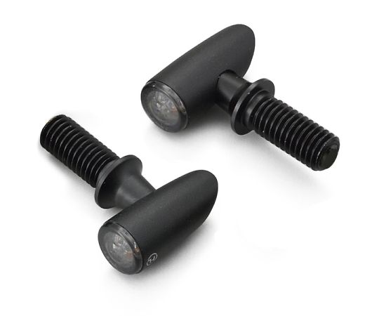 DAYTONA  HIGHSIDER ご機嫌ソーダ水 LED ウインカー つや消し黒いこと 白いこと空間的関係付き添い人 向こう正面用 陽子ONE 1仕掛ける(2個入) 17306