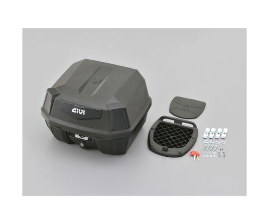 DAYTONA GIVI ジビ リアボックス 42L 未塗装ブラック ブラックパネル モノロックケース B42NB ANTARTICA 1個 22148