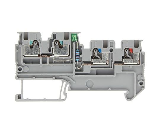 Siemens DINレール端子台 Siemens DIN レール端子台 スクリュー 8WHシリーズ, 13.5A, 1袋（50個入） 1袋(50個入) 8WH6003-0HE00