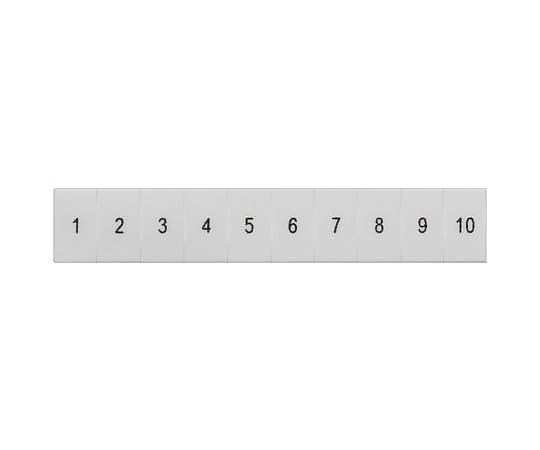 Siemens 端子台アクセサリ Siemens マーカーストリップ 8WH8120, マーカーストリップ for use with 標準ラベル作成システム、Terminal Block 1袋（100個入） 1袋(100個入) 8WH8120-3AB55