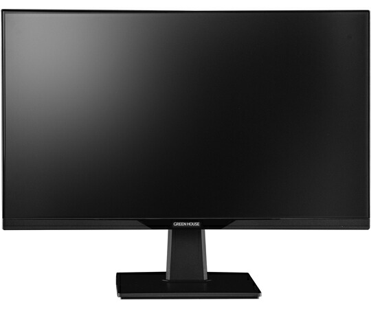 グリーンハウス Type-C搭載、PD対応 23.8型ワイドフルHD対応 LED液晶ディスプレイ 1台 GH-LCW24P-BK