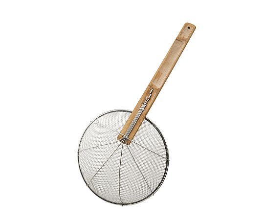 カンダ 神田鉄鍋 炭化竹柄 そば揚げ 30cm 1個 041285