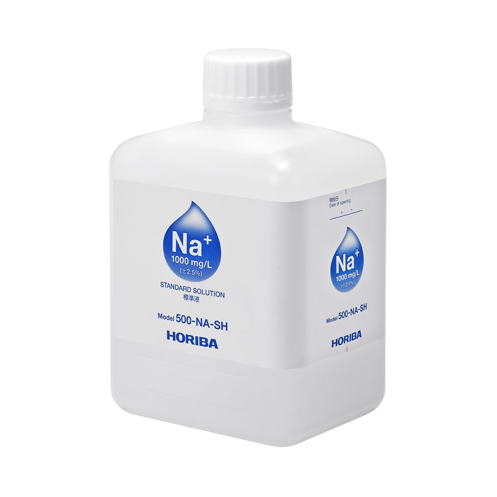HORIBA ナトリウムイオンセンサ（300-NA-C）用 1000mg/L ナトリウムイオン標準液 1本 500-NA-SH
