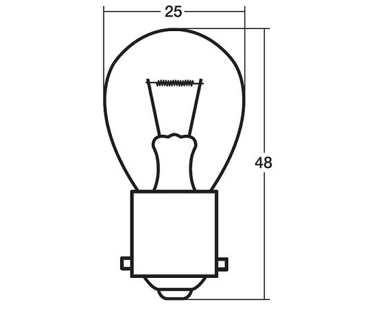 スタンレー電気 シングル球 12V35W 黄 /入数：1箱（10個入り） 1箱(10個入) A4580Y