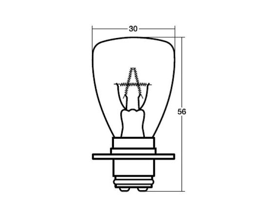 スタンレー電気 つば付ダブル球 12V45/45W スーパー900 /入数：1箱（10個入り） 1箱(10個入) A5679U
