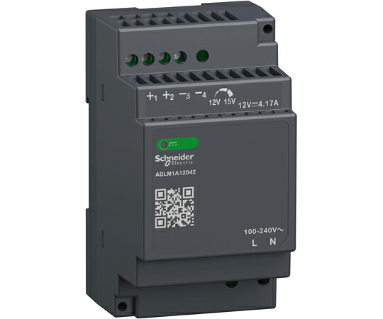 シュナイダーエレクトリック スイッチング電源 Modiconパワーサプライ モジュラータイプ 1個 ABLM1A12042