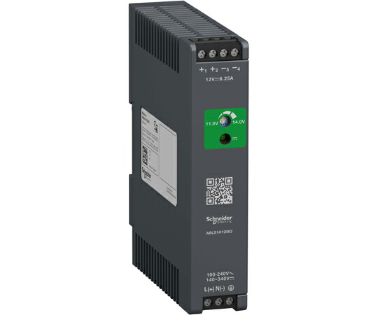 シュナイダーエレクトリック スイッチング電源 Modiconパワーサプライ パネルマウントタイプ 1個 ABLS1A12062