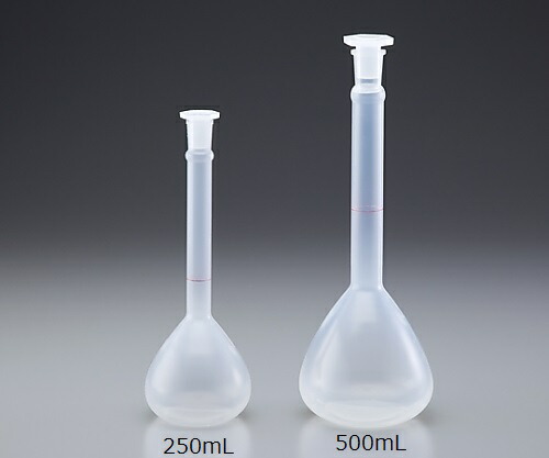 ニッコー・ハンセン TPXメスフラスコ 500mL 1ケース（25個入） 1ケース(25個入) 3030-02