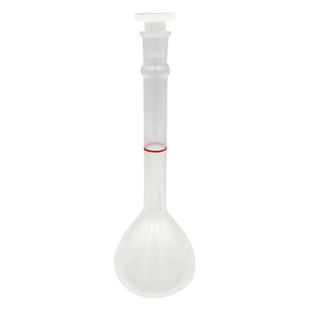 ニッコー・ハンセン PPメスフラスコ 100mL 1ケース(100個入) 1ケース(100個入) 3031-04